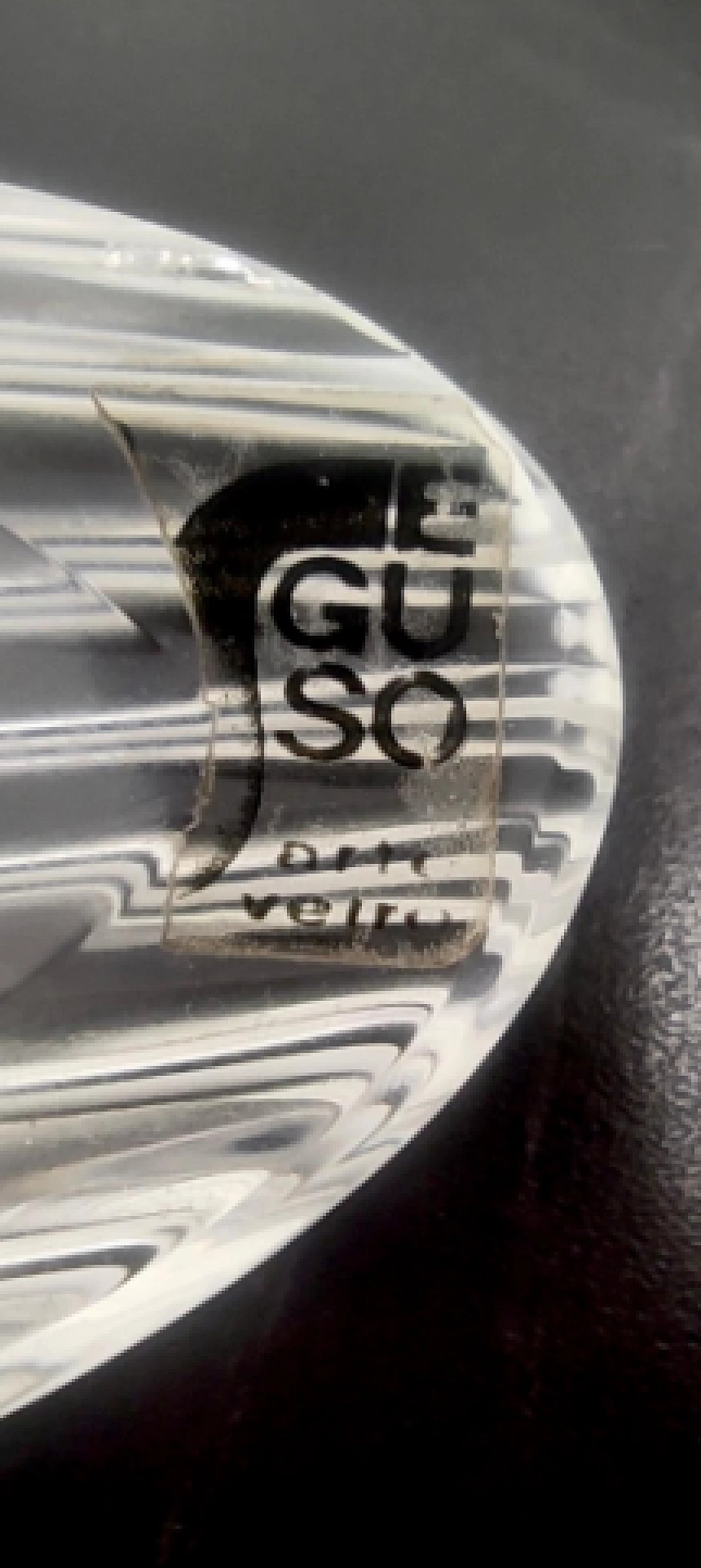 Pair of glass centerpieces by Livio Seguso, 1970s 11