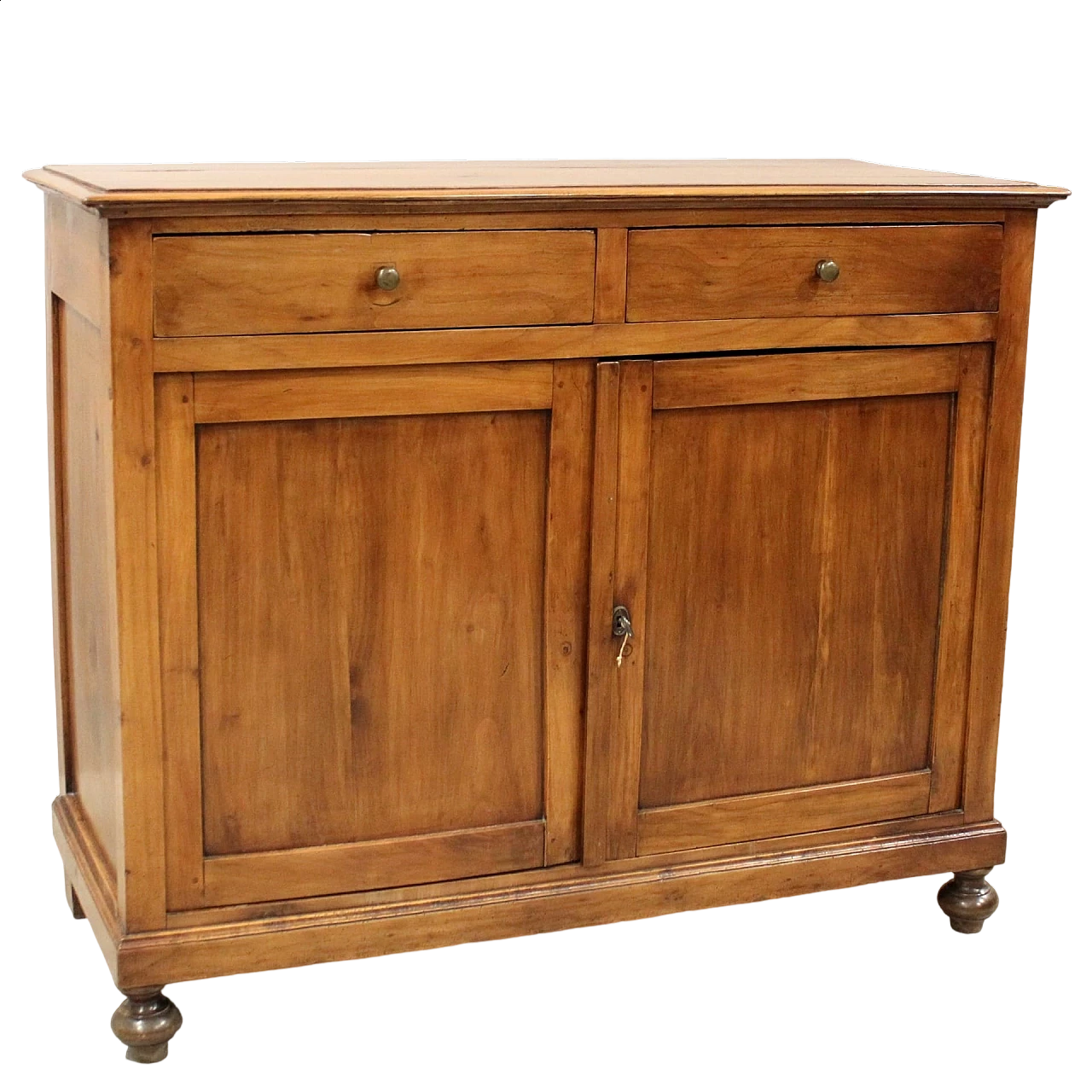 Solid cherry wood sideboard, second half of the 19th century 11