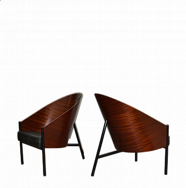 Pair of Aleph armchairs by Philippe Starck for Driade, 1980s