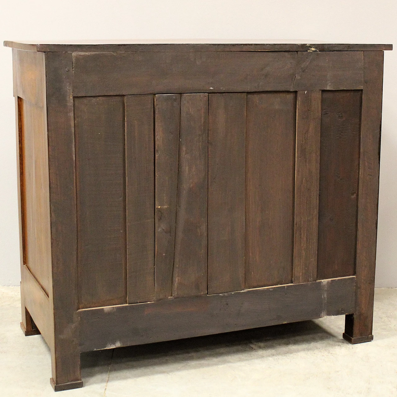 Empire solid walnut sideboard, early 19th century 6