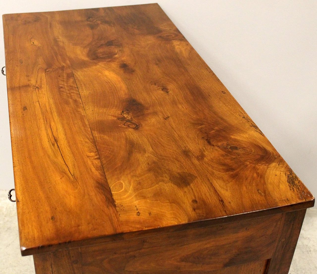 Empire solid walnut sideboard, early 19th century 9