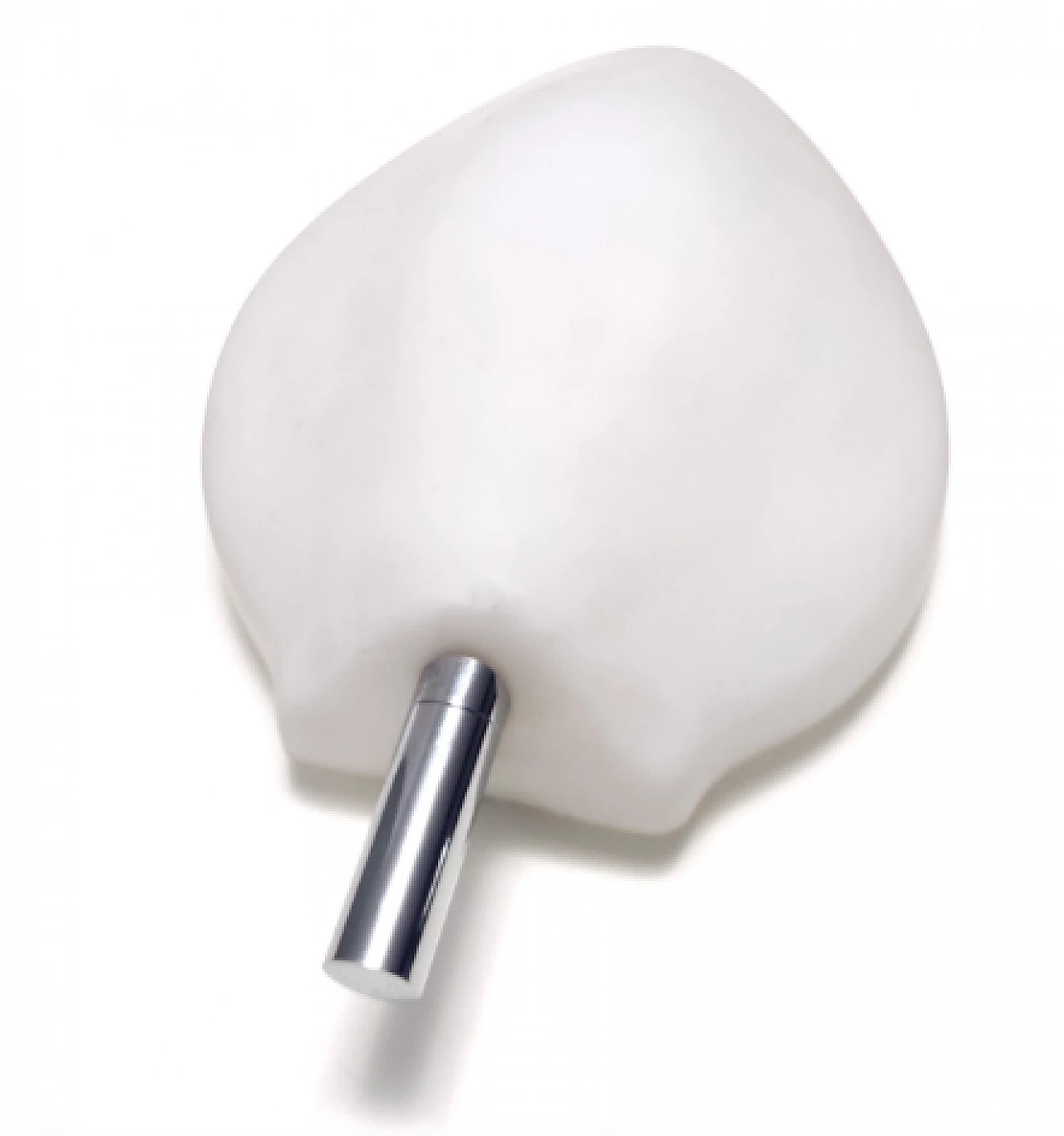 Metal and glass 2299 wall light by Fontana Arte, 1980s 5