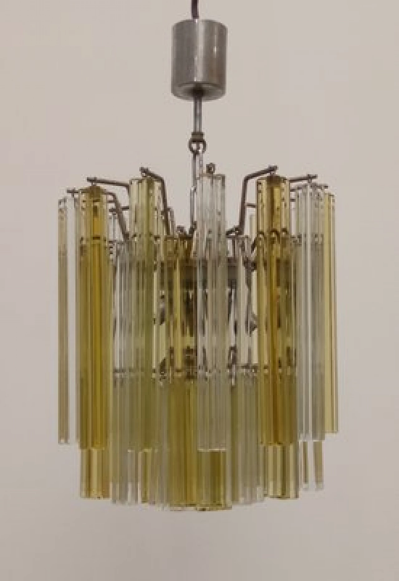 Two-tone Murano glass chandelier, 1960s 2