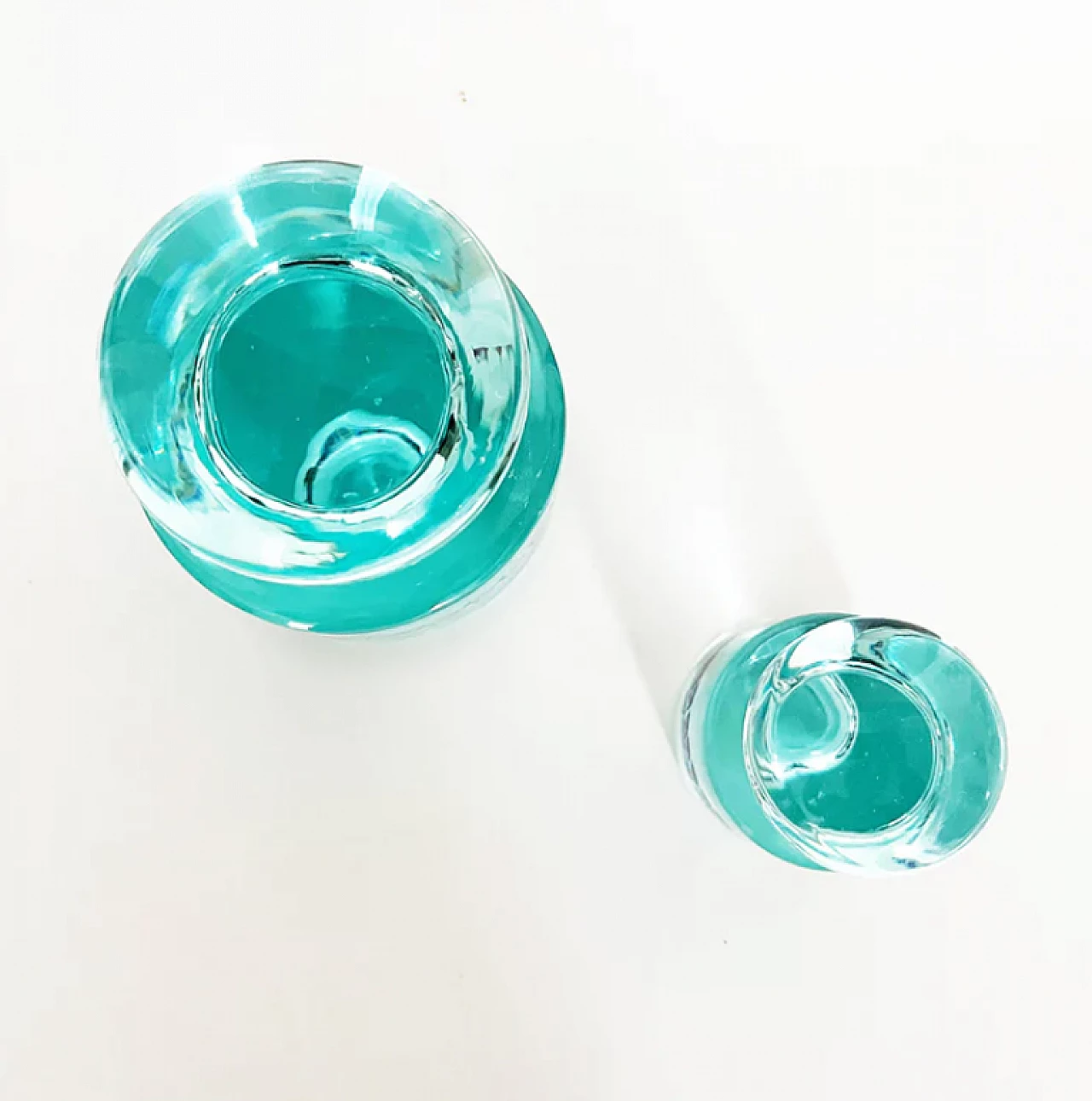 Pair of Murano glass paperweights by La Murrina, 1980s 5