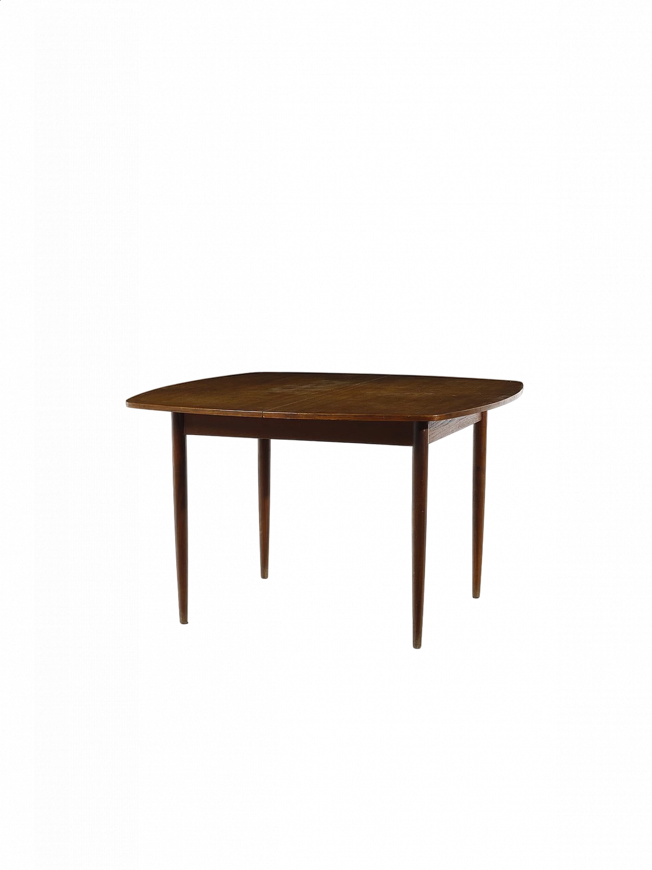 Tavolo danese allungabile in teak di Erik Buch, anni '60 10