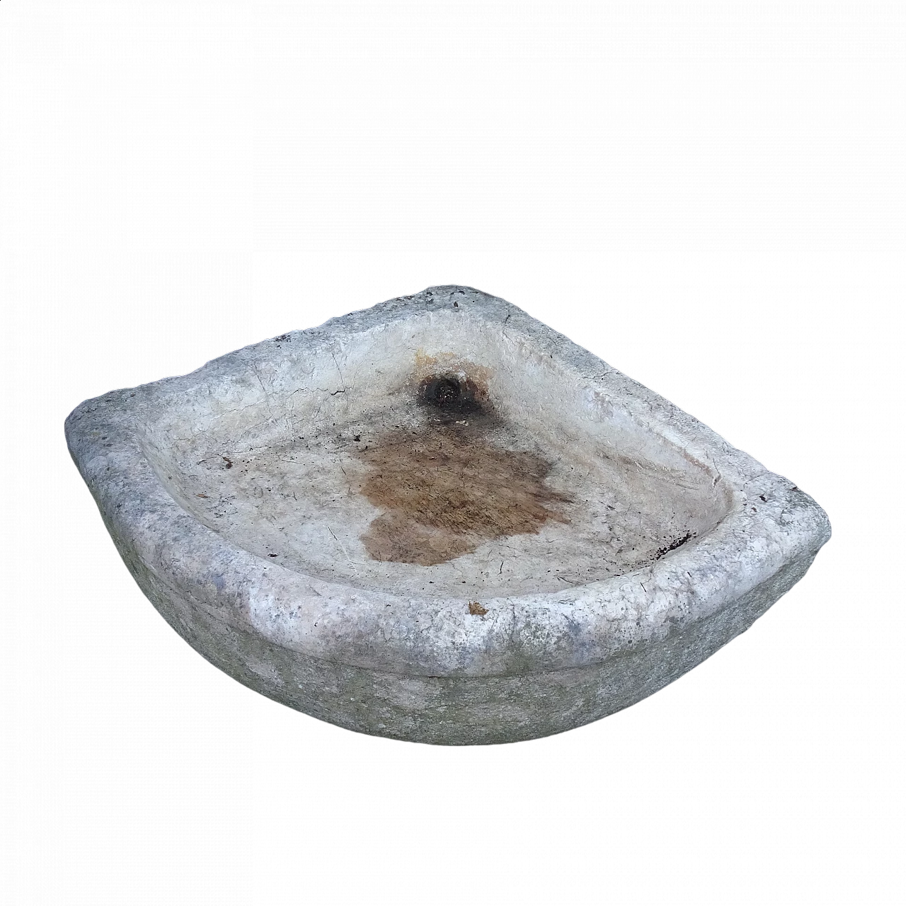 Marble corner fountain, late 18th century 9