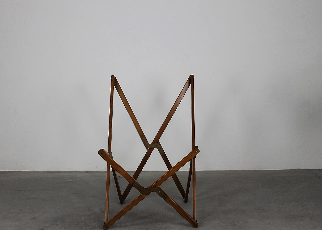 Tripolina folding chair by Vittoriano Viganò, 1930s 3