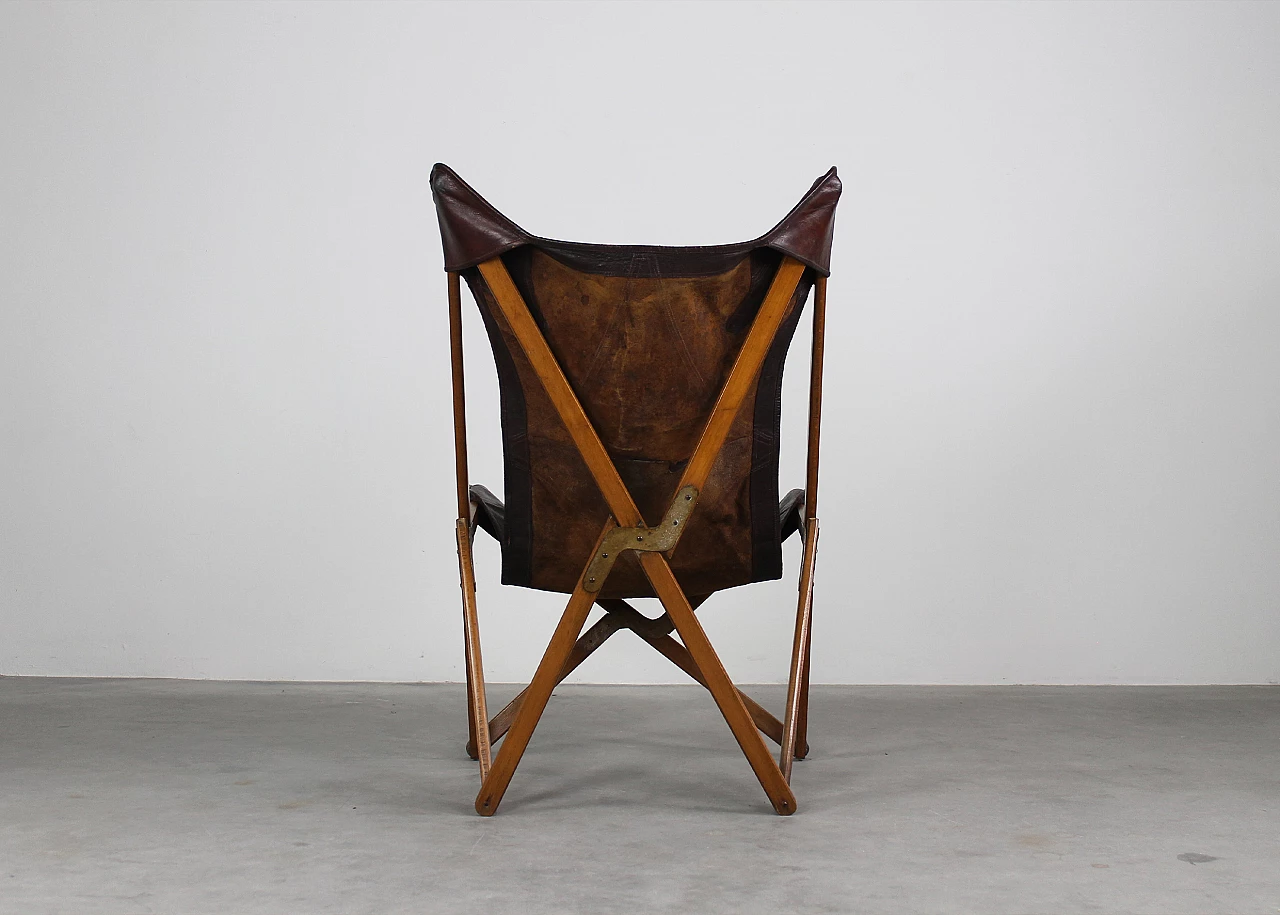 Tripolina folding chair by Vittoriano Viganò, 1930s 6
