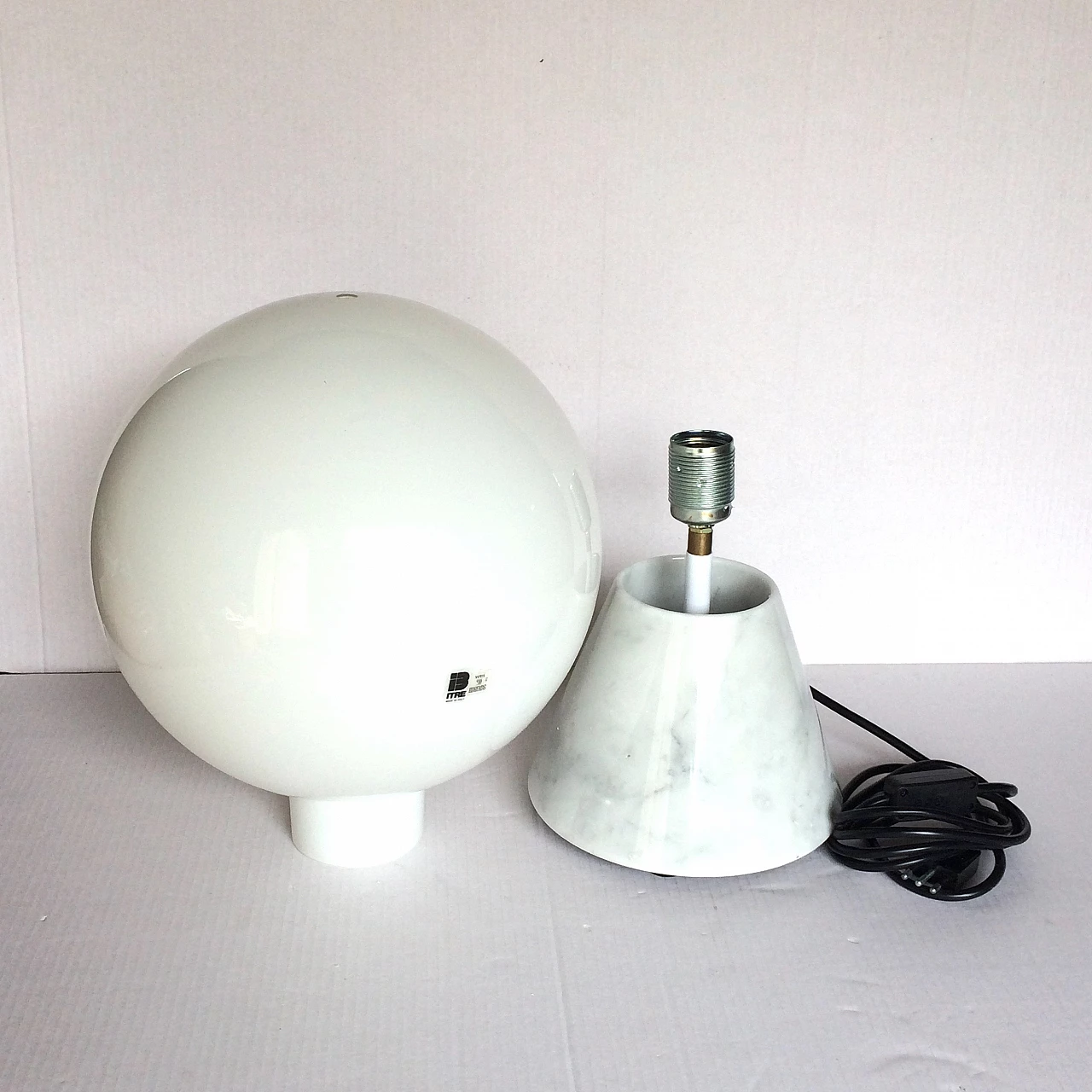 Polluce table lamp by Guido Rosati for ITRE, 1980s 5