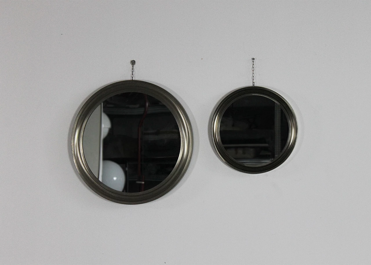 Pair of Narciso mirrors by Sergio Mazza for Artemide, 1960s 1