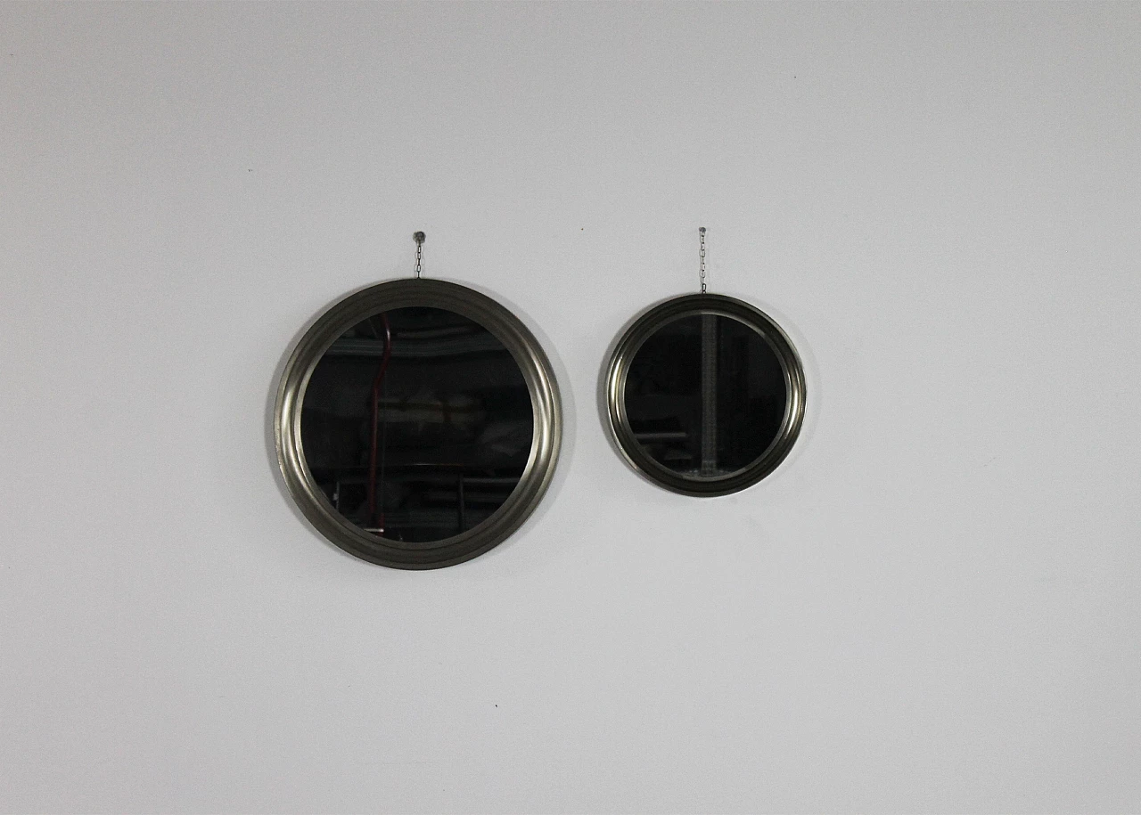 Pair of Narciso mirrors by Sergio Mazza for Artemide, 1960s 2