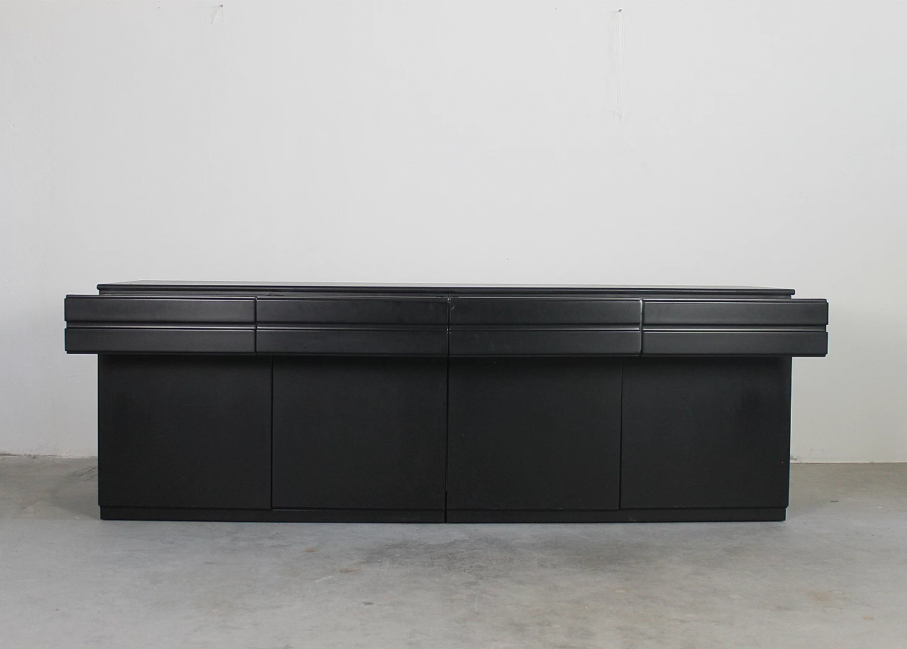 CS49 sideboard by Vico Magistretti for Poggi, 1970s 1