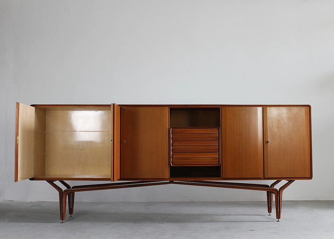 Wood sideboard by Galleria Mobili d'Arte di Cantù, 1950s 2