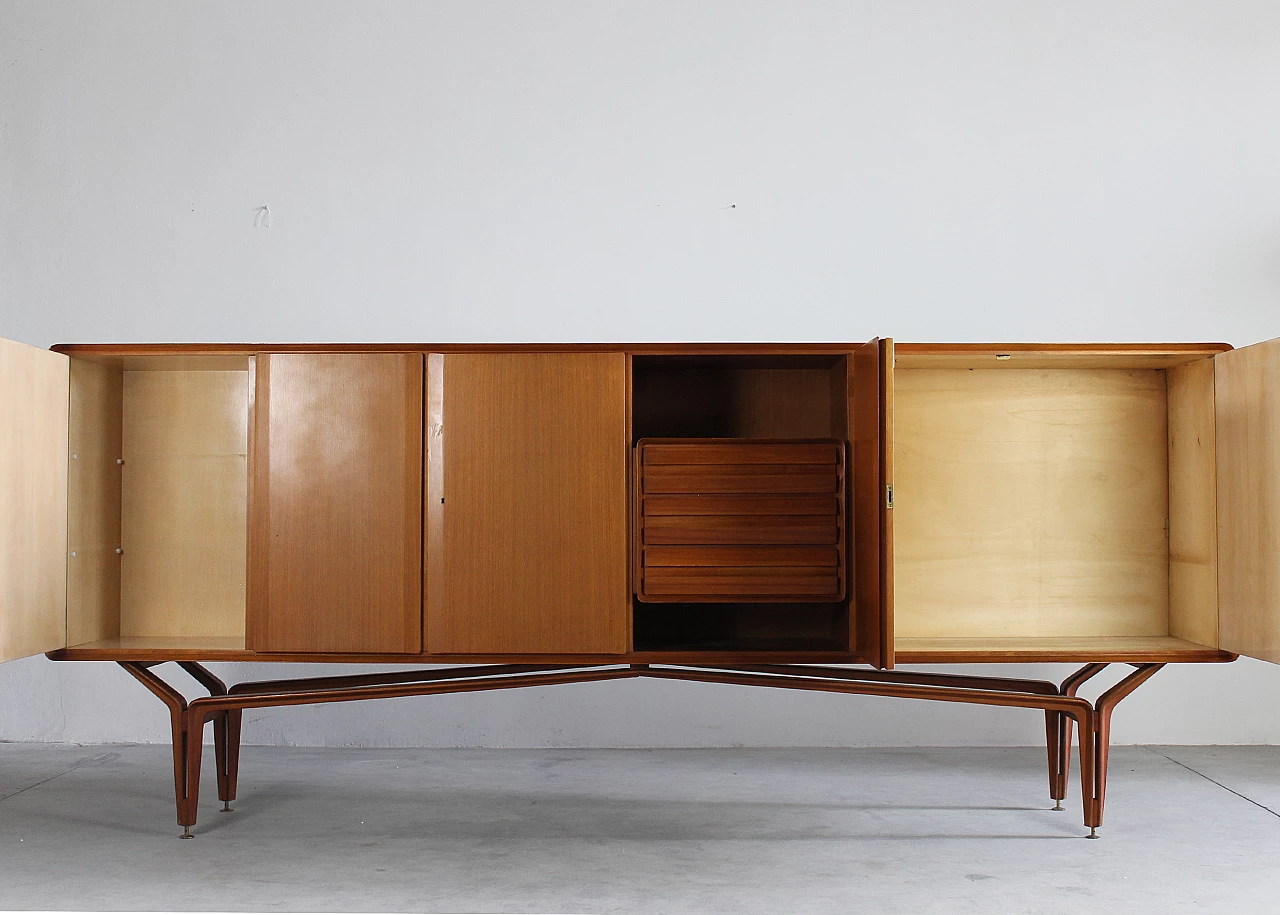 Wood sideboard by Galleria Mobili d'Arte di Cantù, 1950s 8