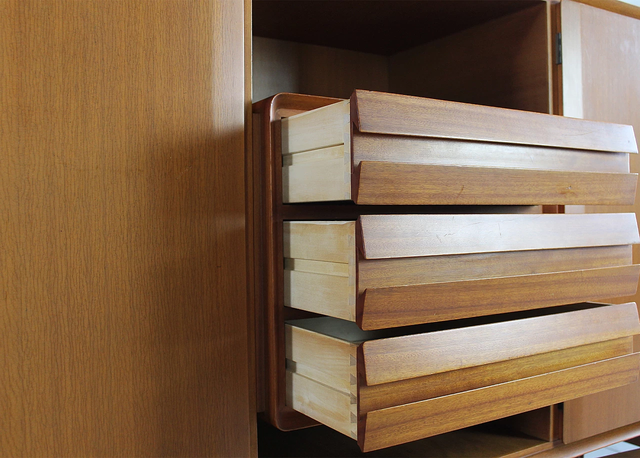 Wood sideboard by Galleria Mobili d'Arte di Cantù, 1950s 9