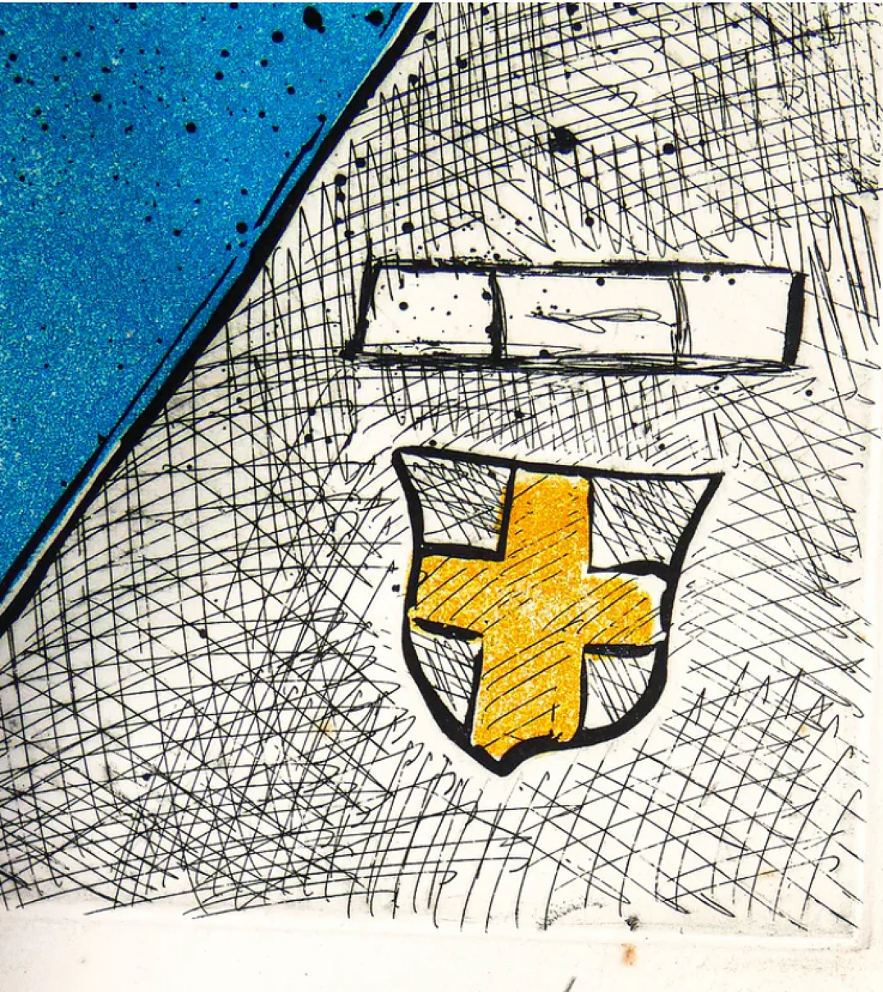 General by Enrico BAJ, etching, 1970s 6