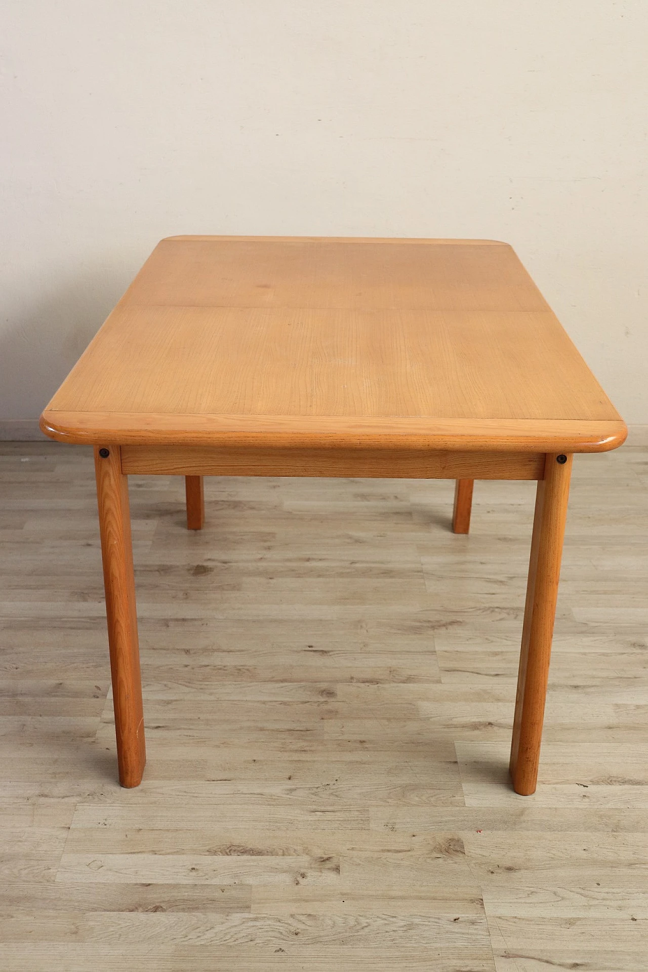 Swedish oak extendable table, 1970s 6