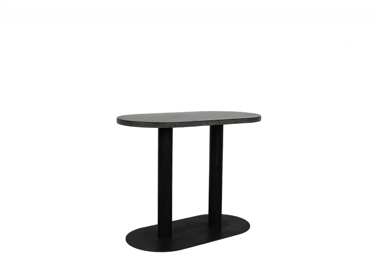 Metal and granite console by Gabetti and Isola for Arbo, 1970s 11