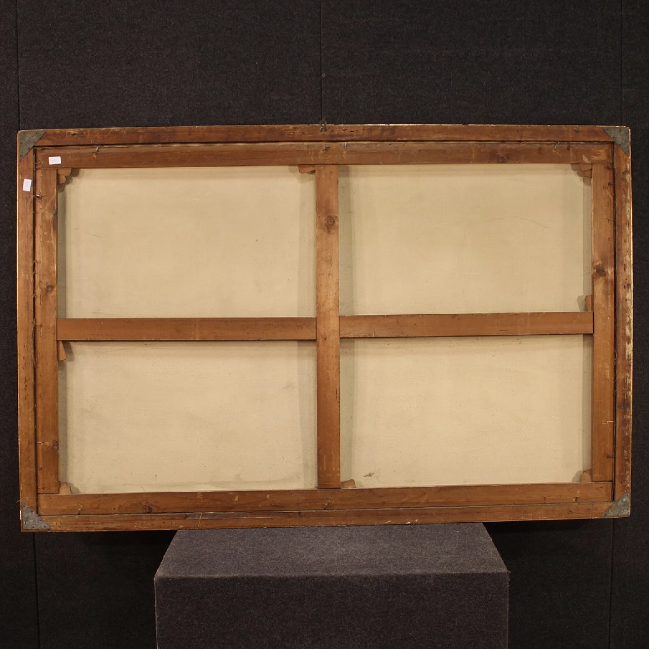 San Girolamo e il leone, dipinto a tecnica mista su tela 8