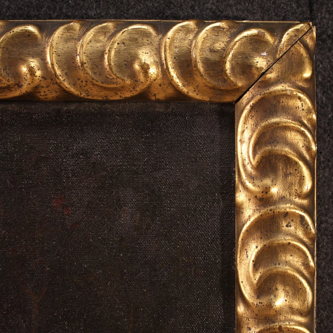 San Girolamo e il leone, dipinto a tecnica mista su tela 10