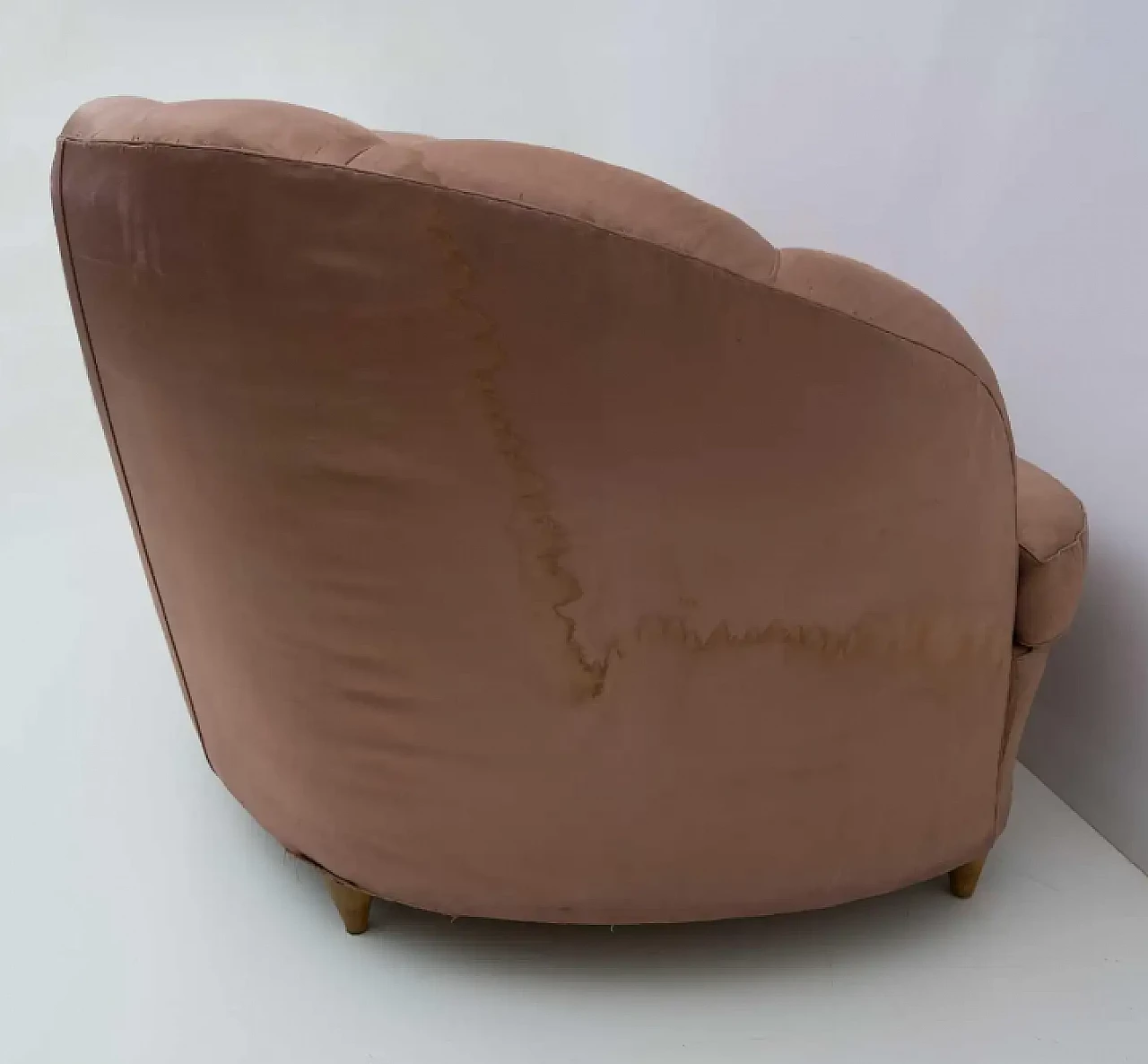 Curved sofa by Gio Ponti for Casa e Giardino, 1930s 8