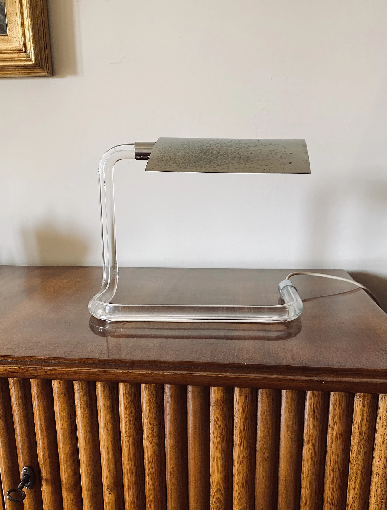 Crylicord table lamp by Peter Hamburger for Knoll, 1960s 2