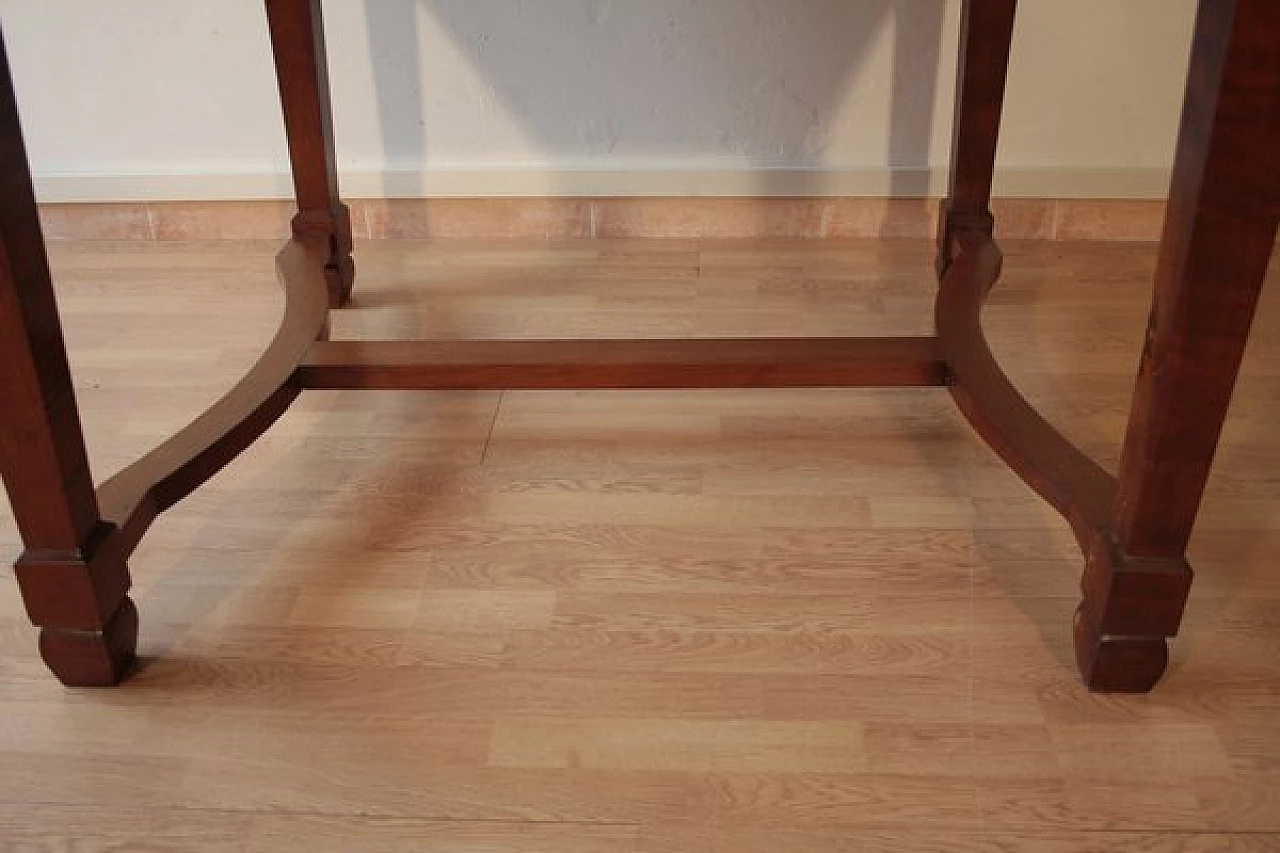 Liberty solid cherry wood extendable table, 1920s 16