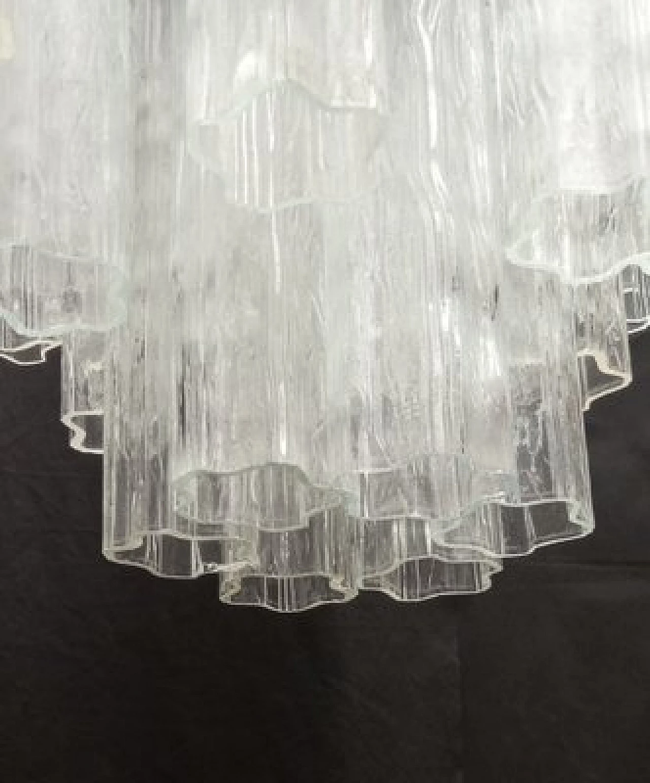 Storm Tubes Murano glass chandelier by JT Kalmar, 1970s 11