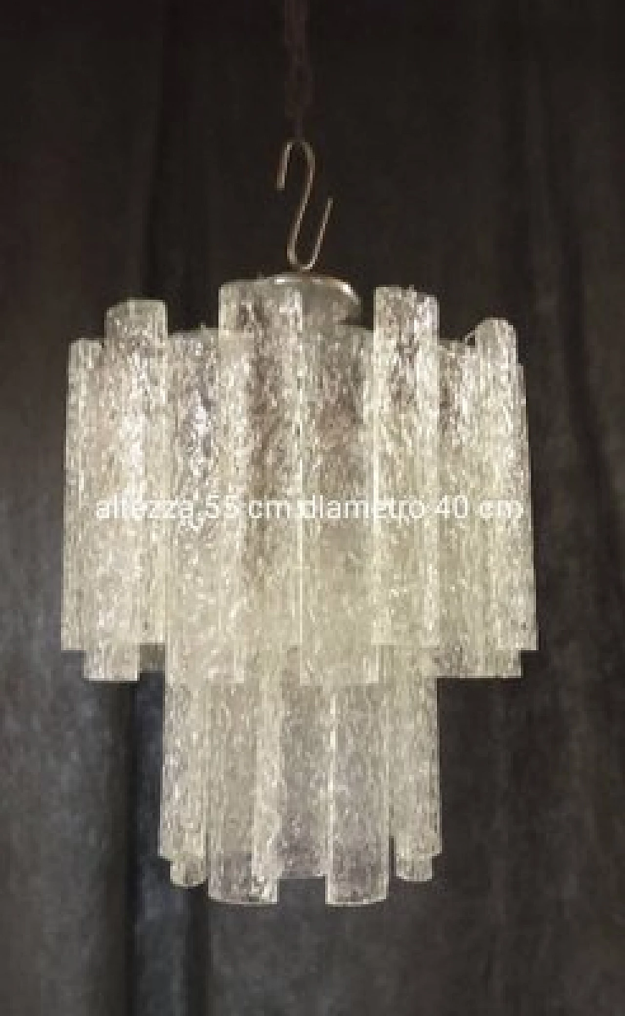 Murano glass chandelier by VeArt, 1960s 5