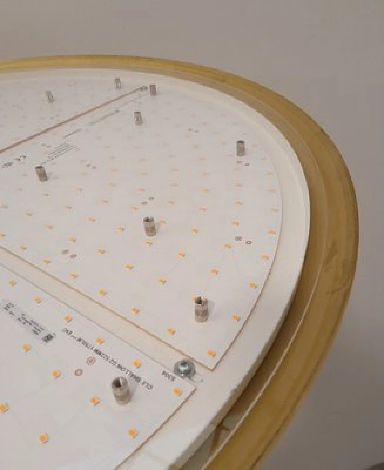 Lampada da terra in ottone lucido e vetro di Murano, anni '2000 12