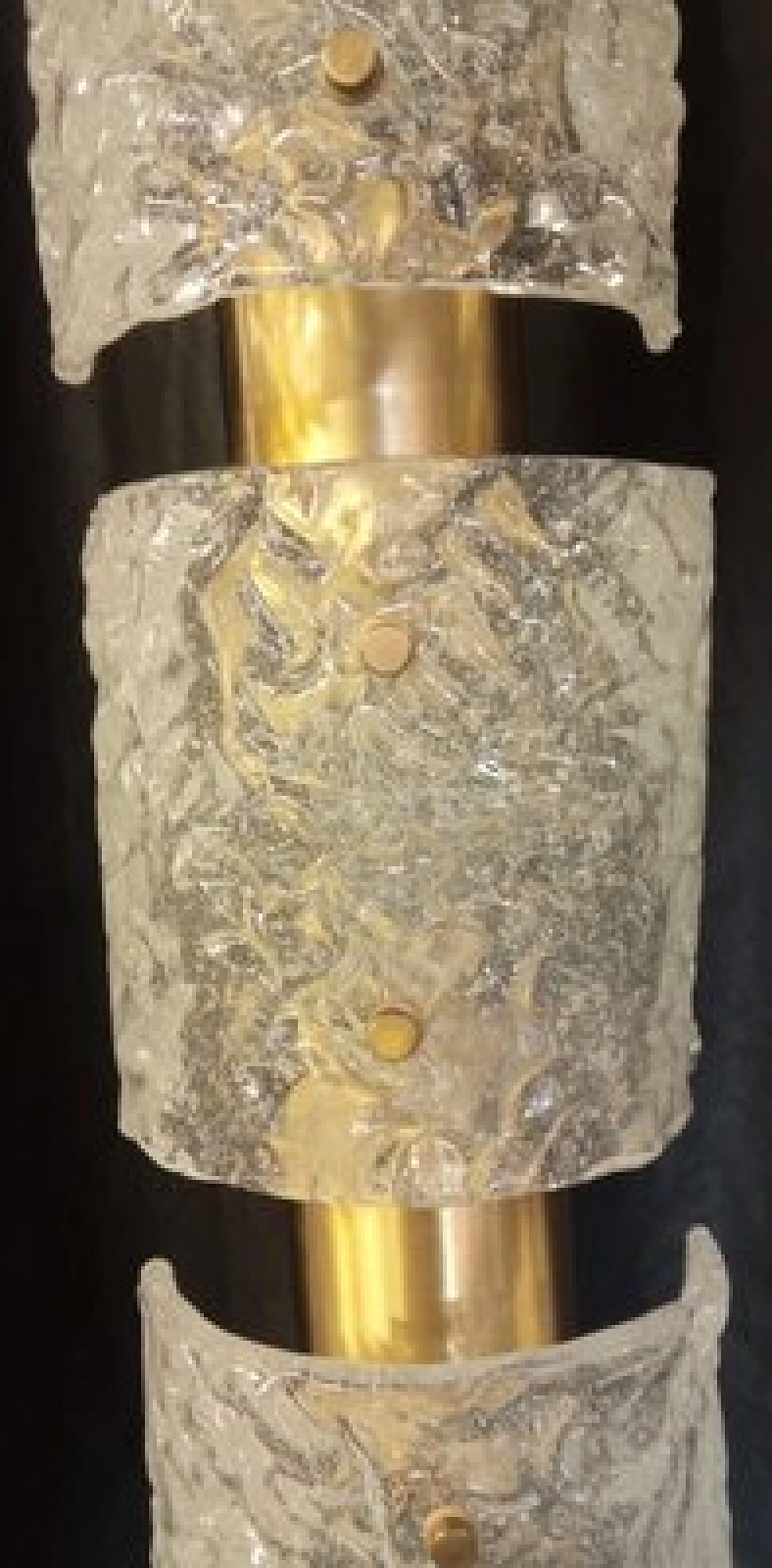 Lampada da terra in vetro di Murano fatto a mano, anni '70 7