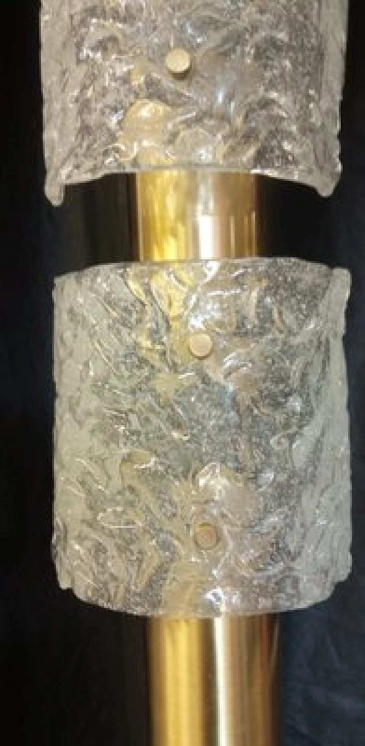 Lampada da terra in vetro di Murano fatto a mano, anni '70 8