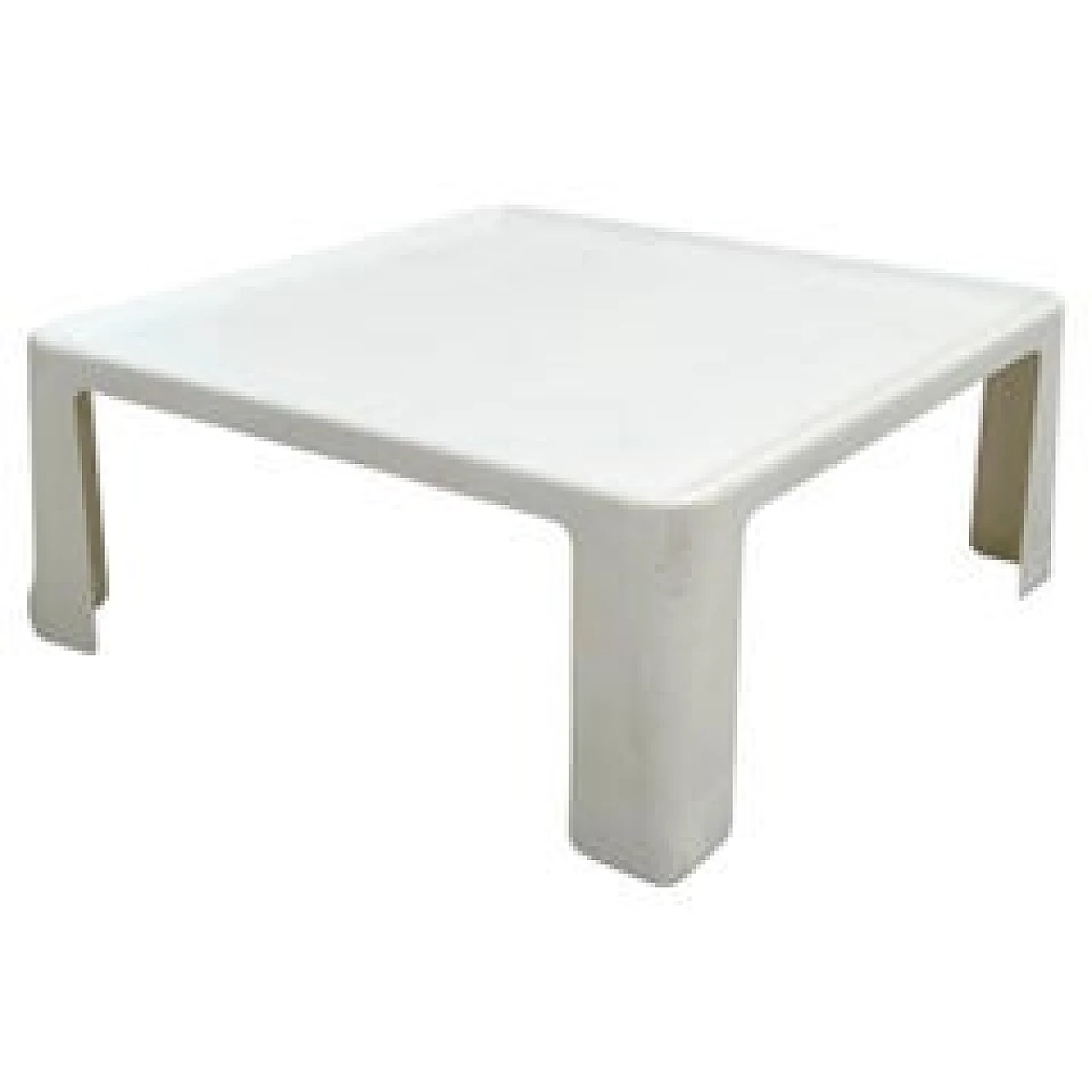 Amanta white coffee table by Mario Bellini from C&B Italia, 1960s 3