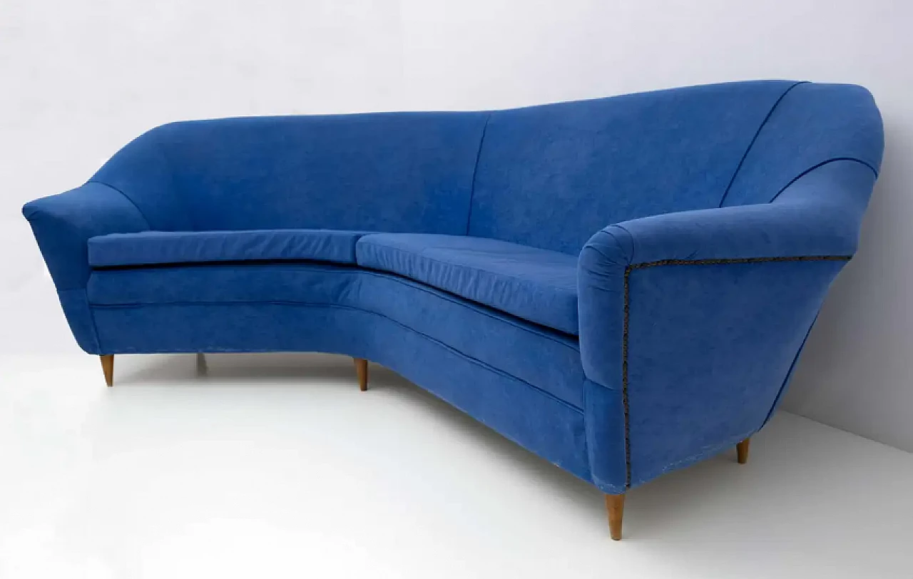 Corner sofa by Ico Parisi for Ariberto Colombo, 1950s 3