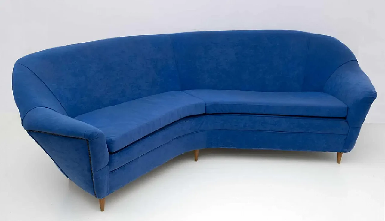 Corner sofa by Ico Parisi for Ariberto Colombo, 1950s 5