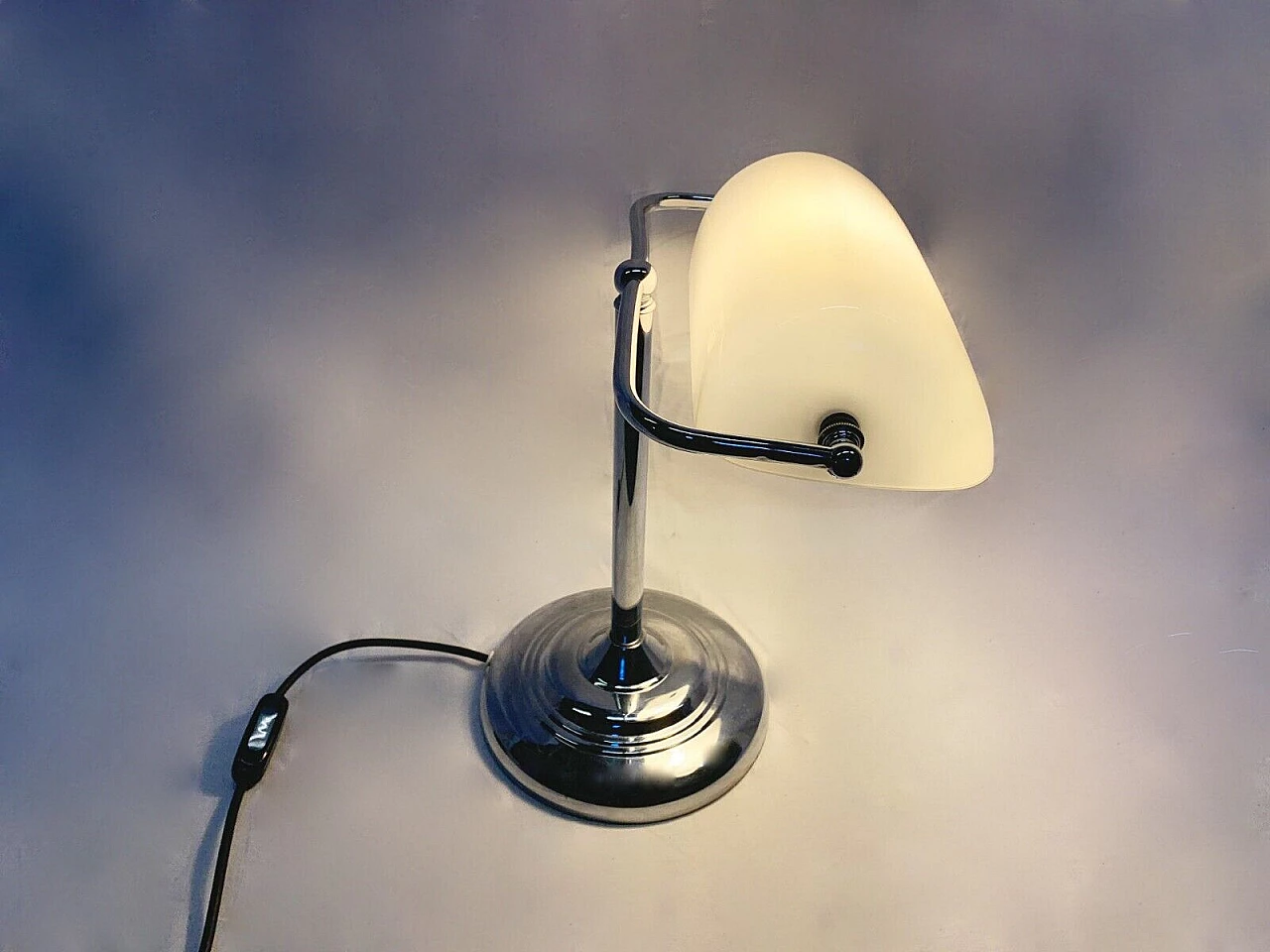 Desk lamp with movable glass, 1960s 1