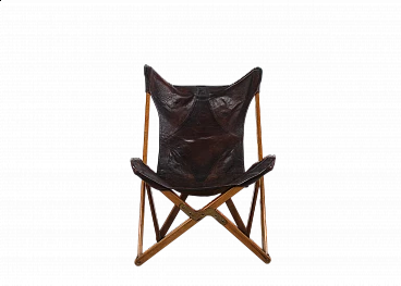 Tripolina folding chair by Vittoriano Viganò, 1930s