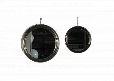 Pair of Narciso mirrors by Sergio Mazza for Artemide, 1960s