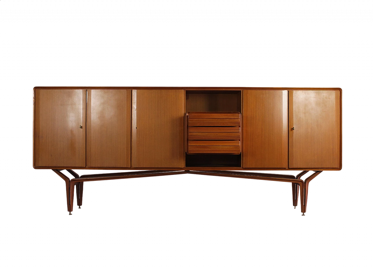 Wood sideboard by Galleria Mobili d'Arte di Cantù, 1950s 10