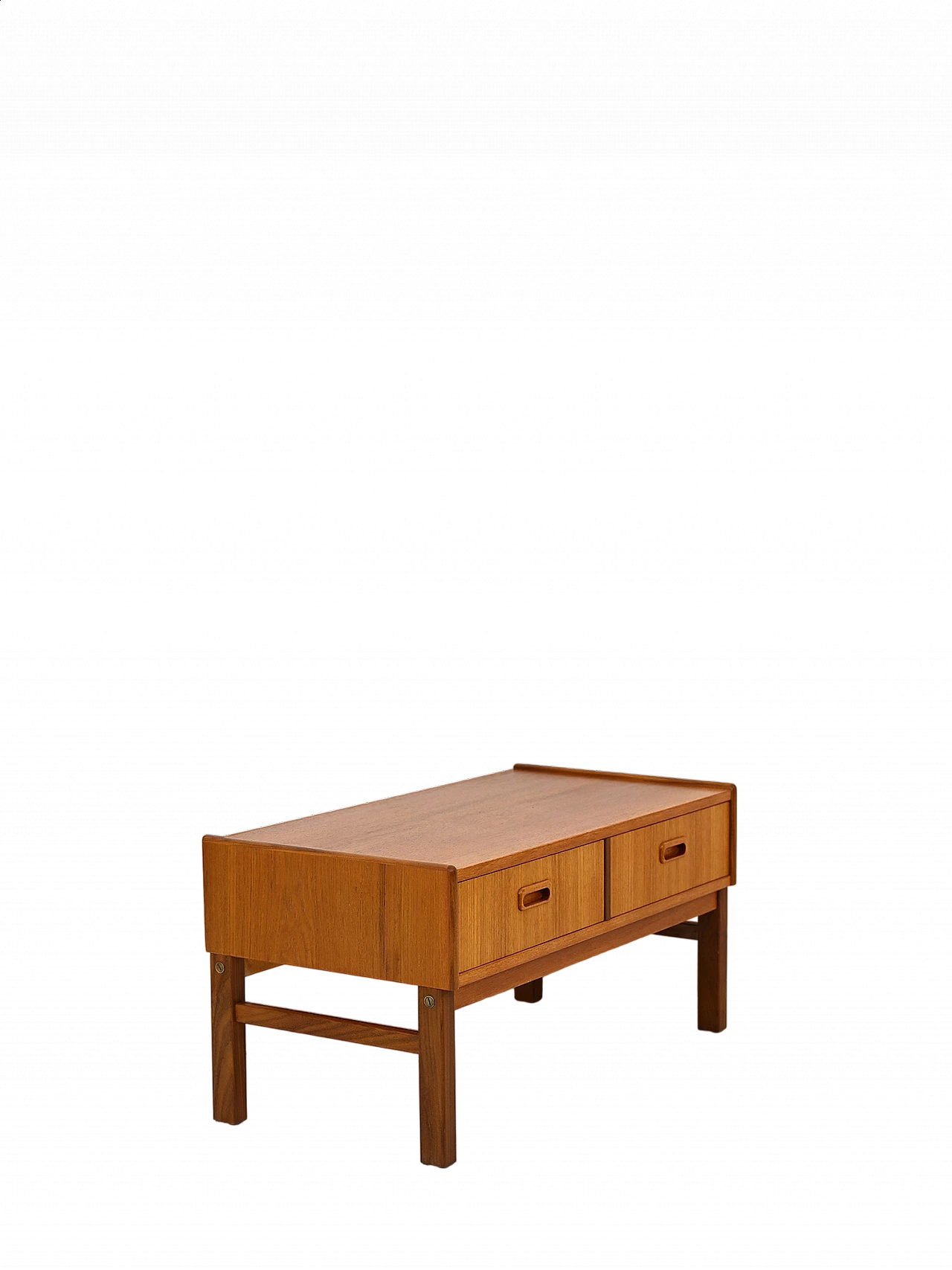 Mobile porta tv in teak, anni '60 13