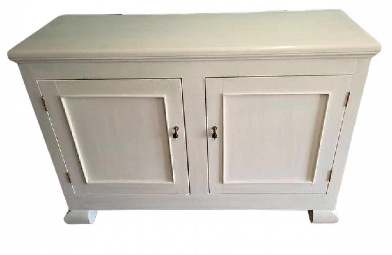 White painted spruce and chestnut sideboard 10