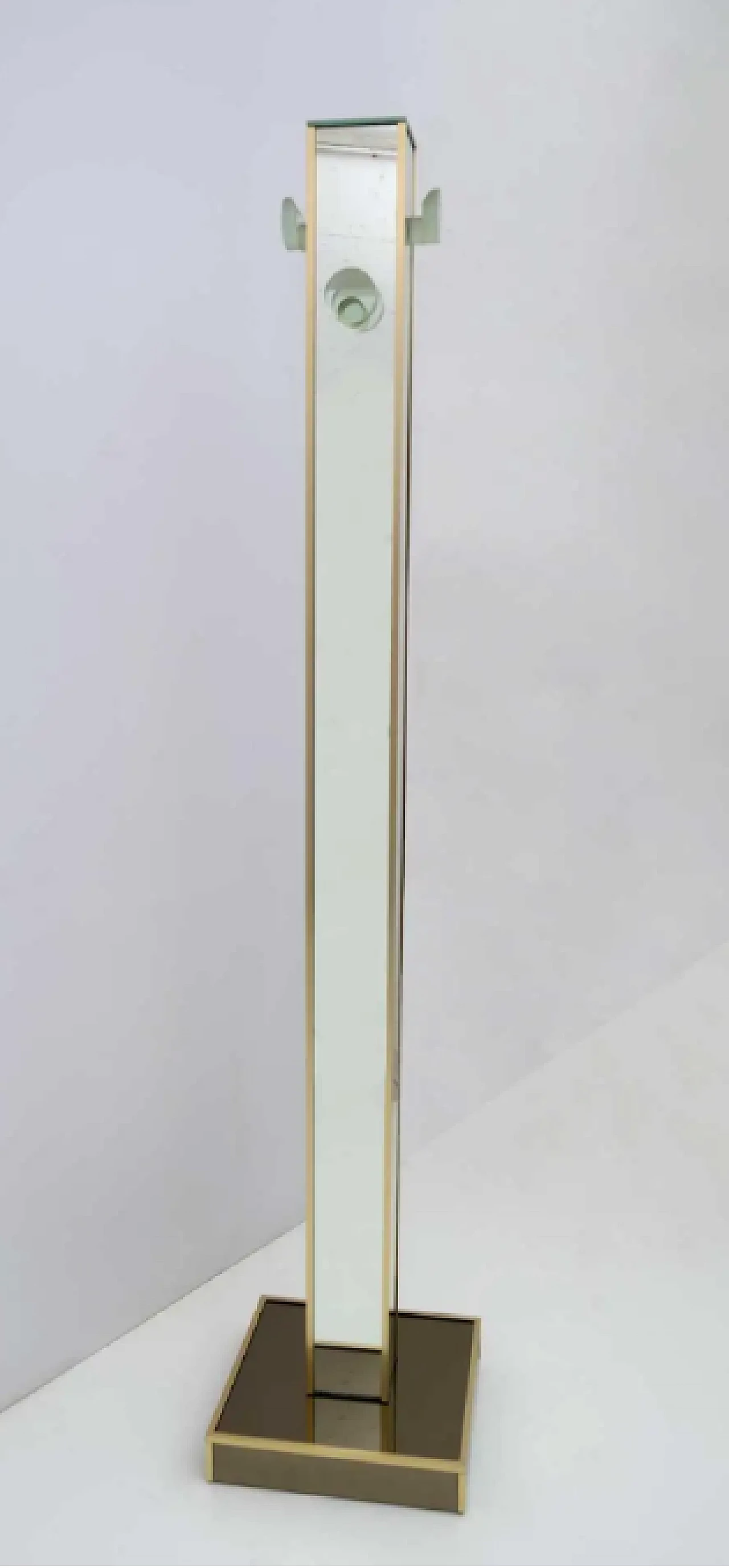 Decorvetro mirror coat rack, 1970s 4