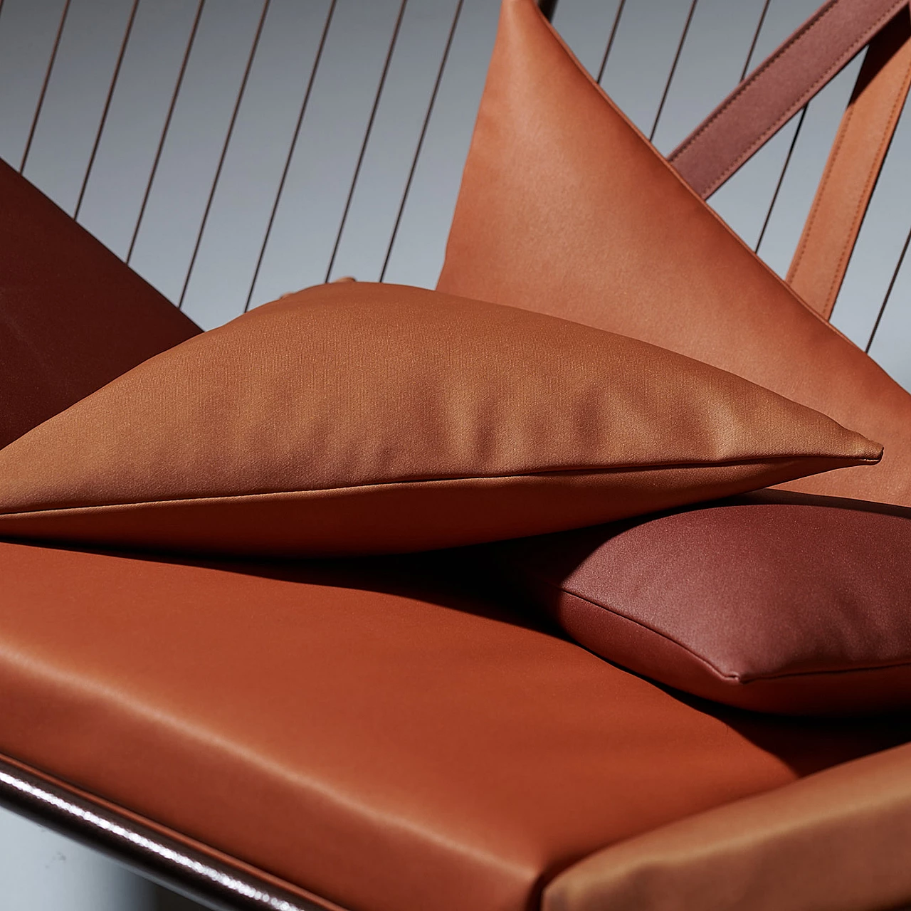 Real leather hanging chair 2