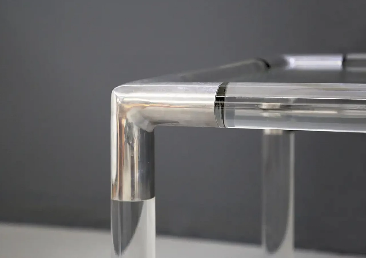 Tavolino da caffè di Rodney Kisman per Bieffeplast, anni '70 3