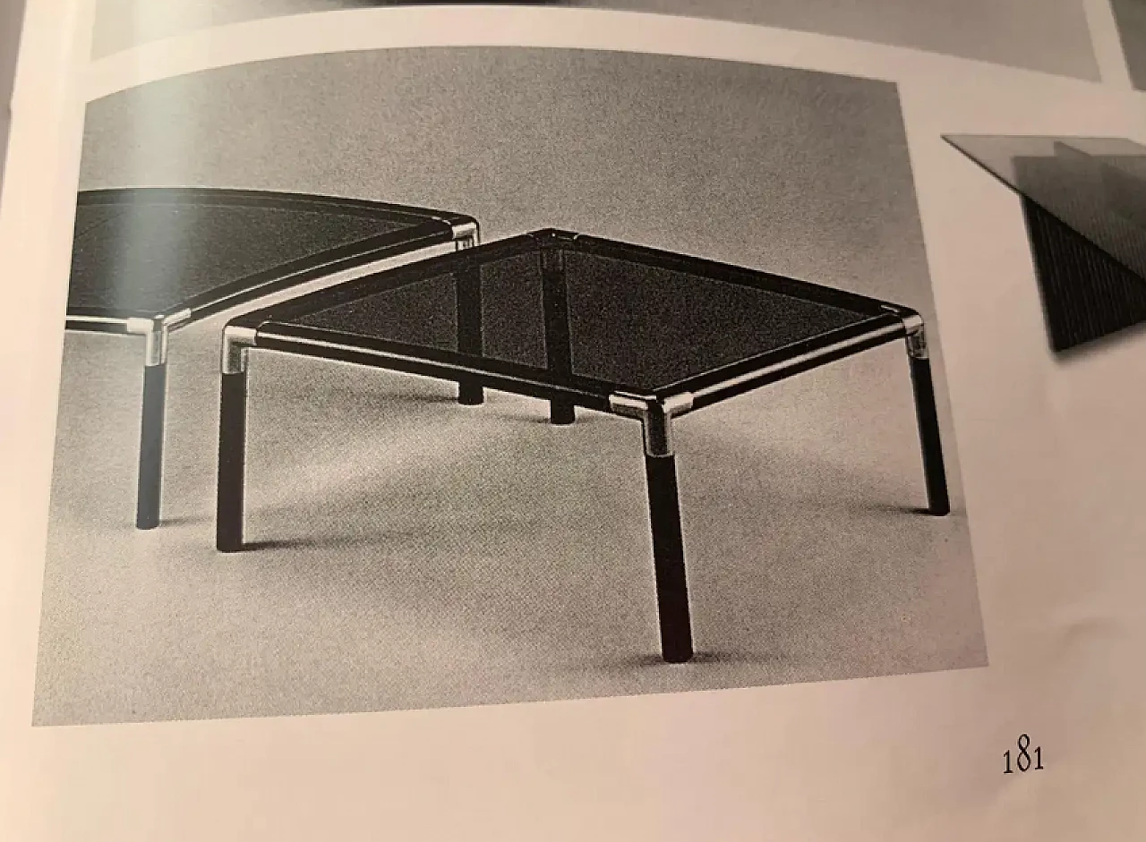 Tavolino da caffè di Rodney Kisman per Bieffeplast, anni '70 6