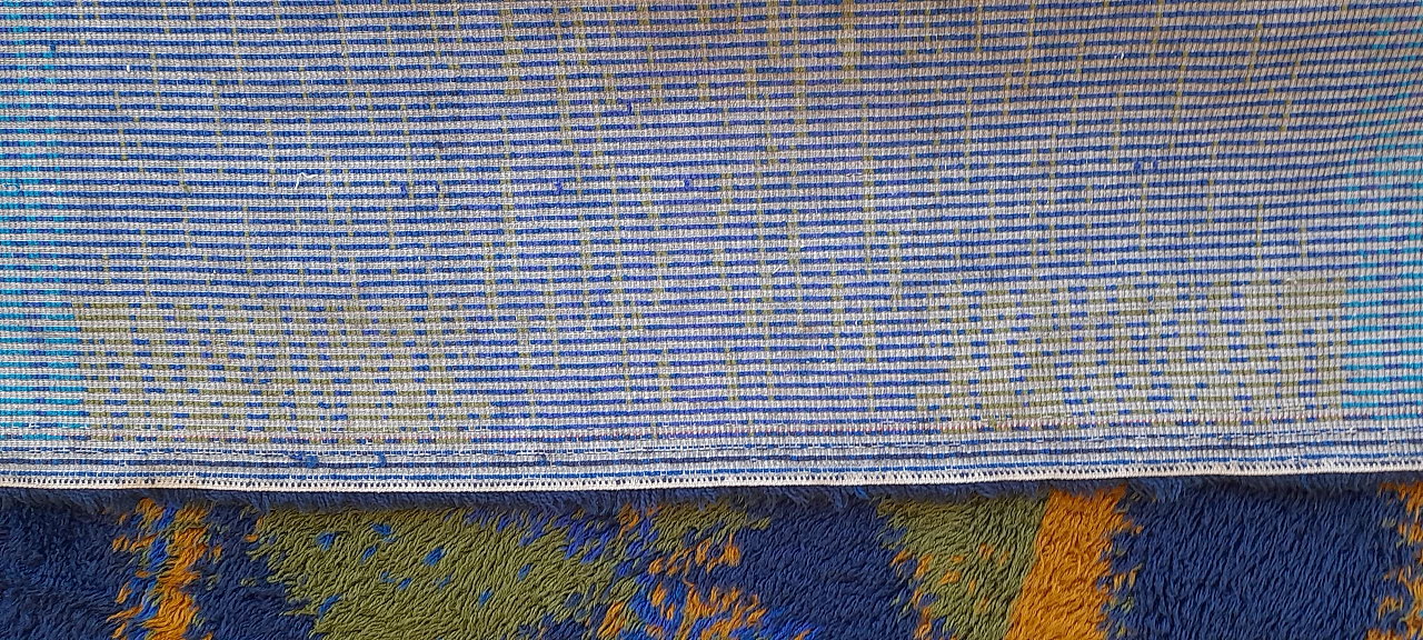 Wool rug by Hojer Eksport Wilton, 1960s 5