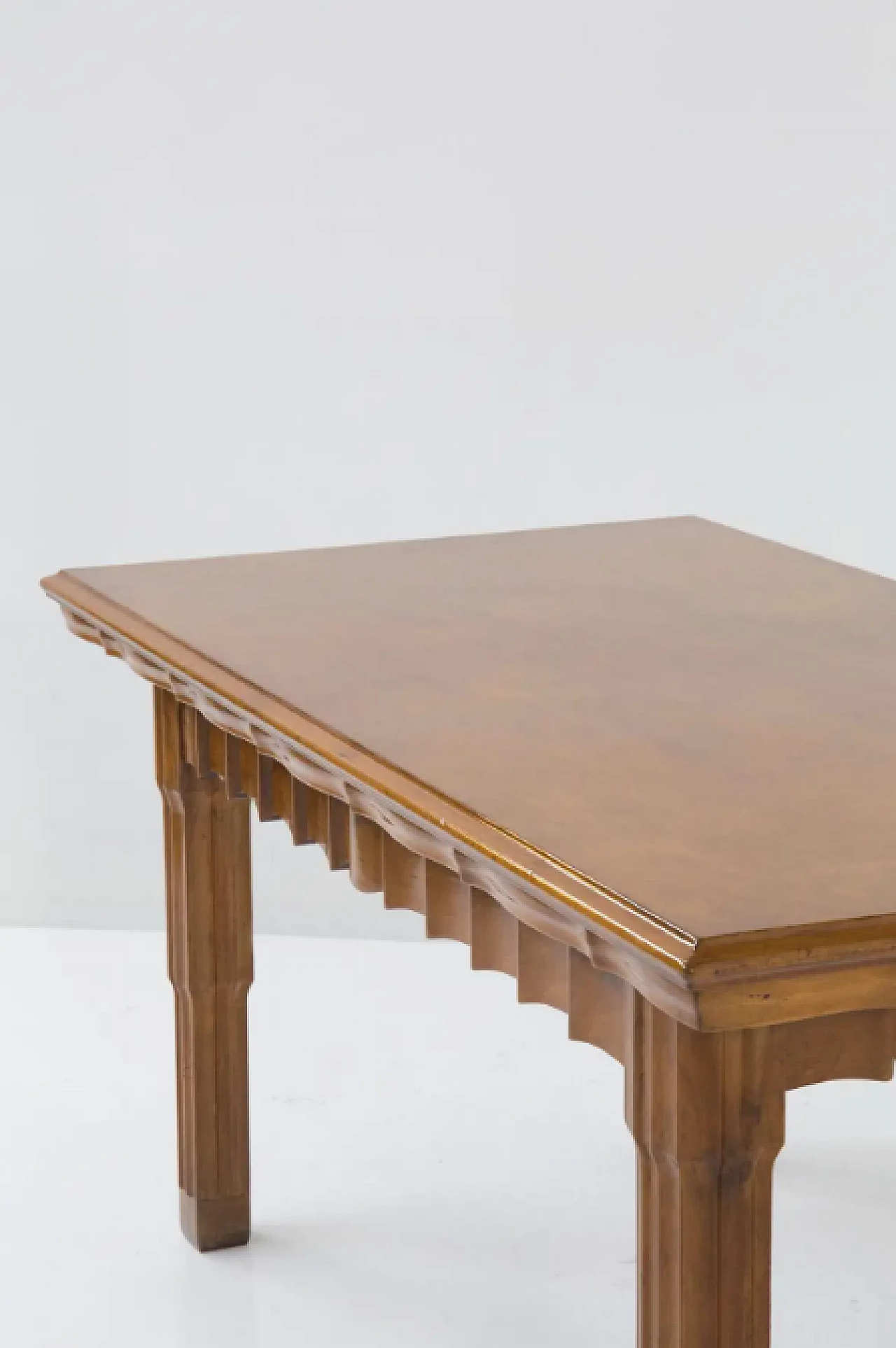 Wooden dining table attributed to Paul Follot, 1920s 4