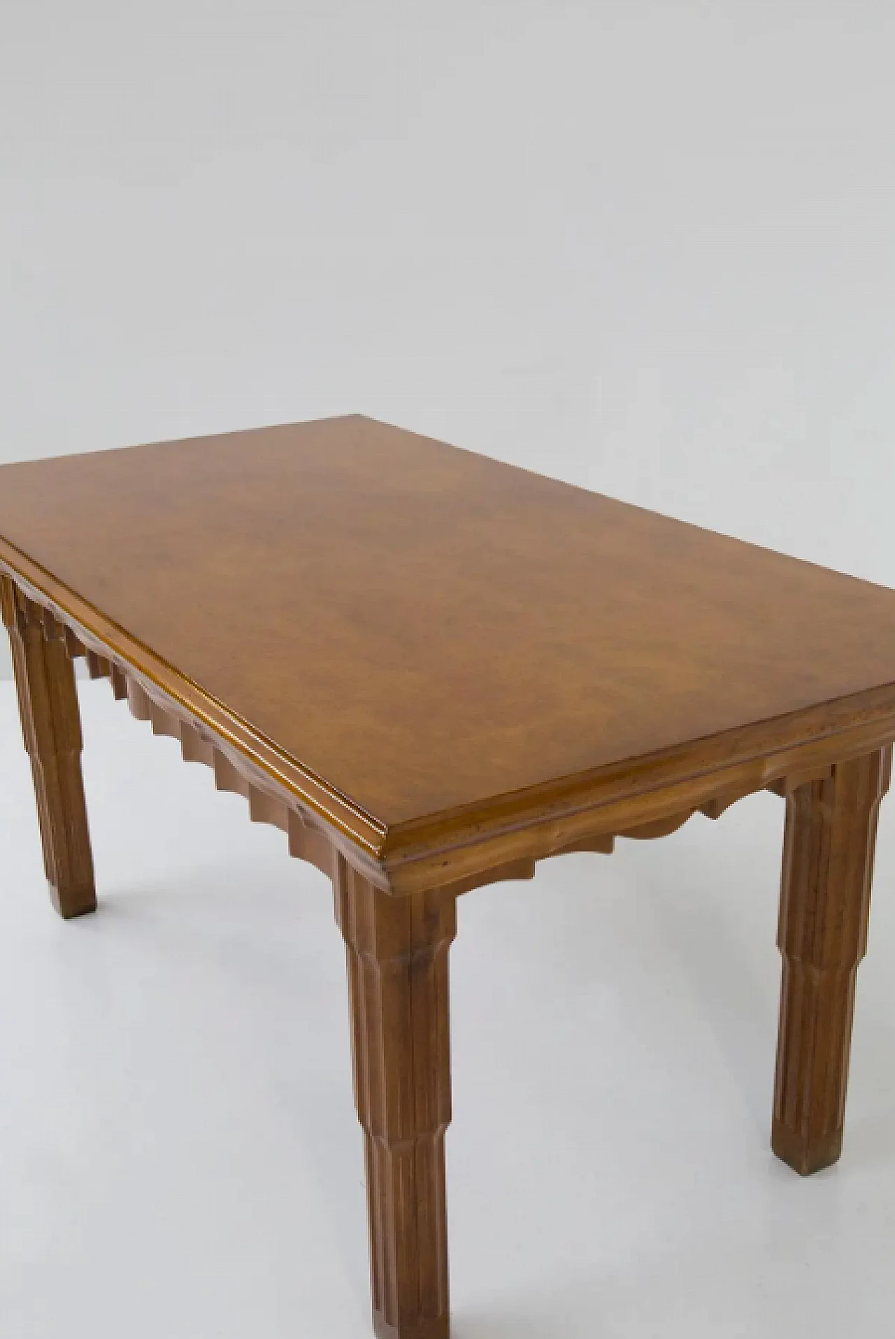 Tavolo da pranzo in legno attribuito a Paul Follot, anni '20 7