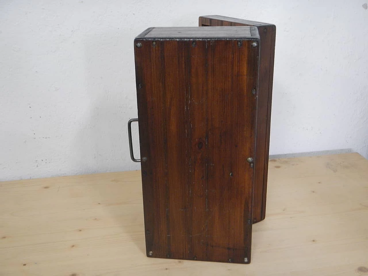 Spruce and iron box, 1960s 5