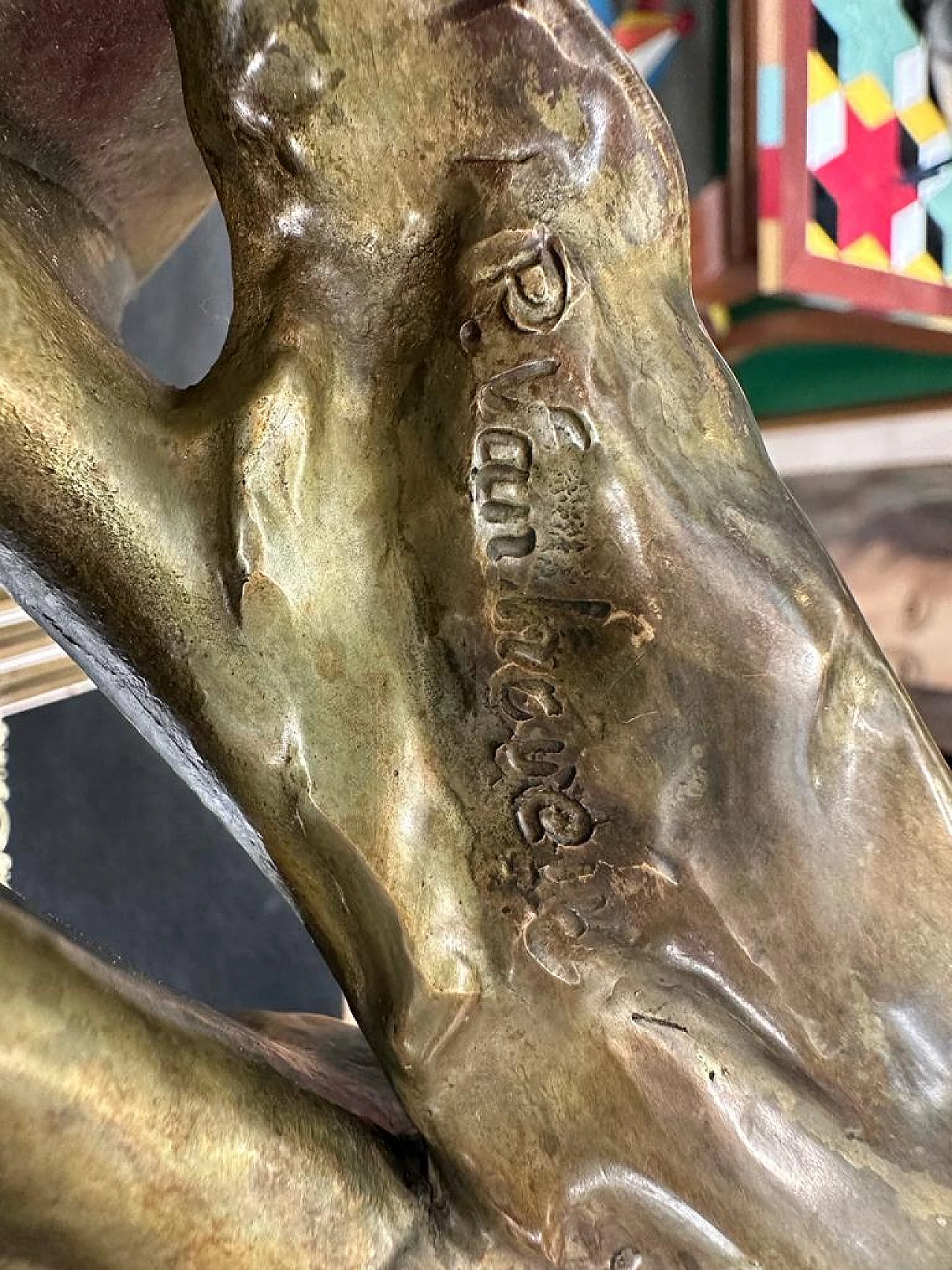 Scultura in bronzo, primo '900 4